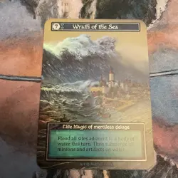 Wrath Of The Sea Sorcery Contested Realm Alpha Elite Foil - Image 1