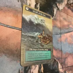 Wrath Of The Sea Sorcery Contested Realm Alpha Elite Foil - Image 2