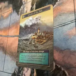 Wrath Of The Sea Sorcery Contested Realm Alpha Elite Foil - Image 3