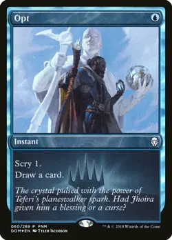 MTG - Opt (PRM-FNM) FOIL - Image 1