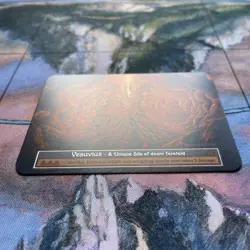 Vesuvius FOIL - Sorcery Contested Realm - Alpha Edition - Image 4