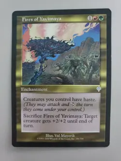 MTG Fires of Yavimaya Invasion Regular Uncommon LP - Image 1