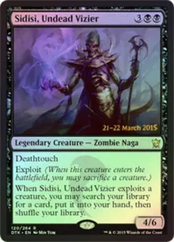 [1x] Sidisi, Undead Vizier - Foil - Prerelease Promo Slight Play, English Pre-Re - Image 1