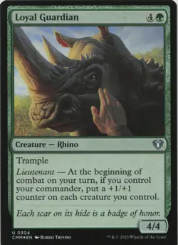 Loyal Guardian - FOIL - U Commander Masters 304 - MTG - Image 1