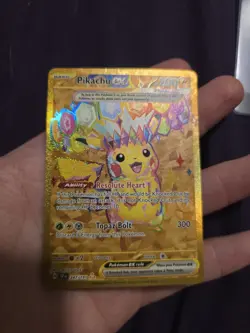 NM/LP Pikachu ex Hyper Rare 247/191 Surging Sparks - Image 1