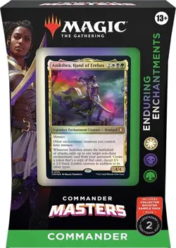 MTG Commander Masters ENGLISH Commander Deck Enduring Enchantment Deck x1 - Image 1