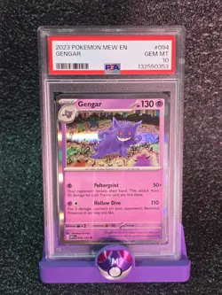 PSA 10 Gengar #094 English Pokemon 151 - Image 1