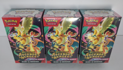 18 PACKS!! 3 Pokemon Mega Evolution Ascended Heroes Booster Bundle 6 Packs - Image 2