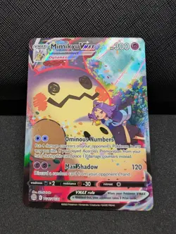 Pokemon TCG Mimikyu VMAX TG17/TG30 Ultra Rare Holo Swsh09 Trainer Gallery - Image 2