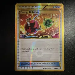 Pokemon TCG Energy Retrieval 99/98 XY Ancient Origins Secret Rare Holo MP - Image 1