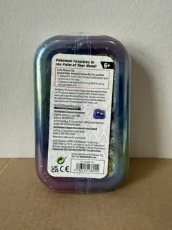 Pokemon TCG Scarlet & Violet Prismatic Evolutions Mini Tin Vaporeon BRAND NEW - Image 2