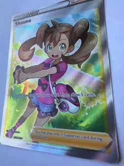 Shauna (Full Art) 263/264 Swsh08: Fusion Strike Holo Pokemon Pack Fresh Mint - Image 2