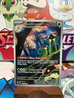 Toedscruel 185/182 Illustration Rare - Paradox Rift - Pokemon TCG - SHIPS FAST - Image 1