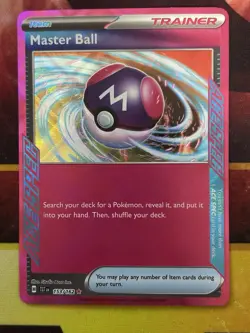 Pokemon Master Ball 153/162 Trainer - Image 1