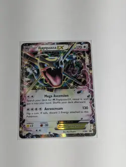 Pokemon TCG Rayquaza EX (Shiny) XY69 Holo Black Star Promo LP- - Image 1