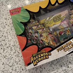 Pokemon TCG ME Ascended Heroes Premium Poster Collection Mega Lucario New Sealed - Image 5