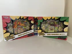 3 Pokemon TCG Ascended Heroes Mega ex Box Bundle Feraligatr Emboar Meganium New - Image 1