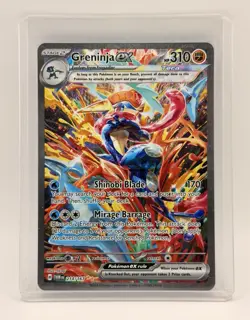 Greninja EX 214/167 Special Illustration Rare Twilight Masquerade Pokemon TCG NM - Image 1