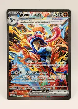 Greninja EX 214/167 Special Illustration Rare Twilight Masquerade Pokemon TCG NM - Image 2