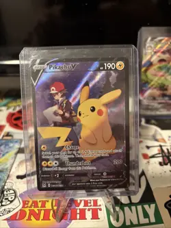Pokemon Pikachu v TCG TG16/TG30 Lost Origin Trainer Gallery Holo - Image 1