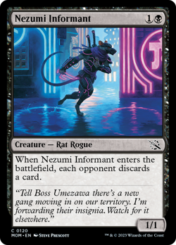 Nezumi Informant [March of the Machine] Magic MTG - Image 1