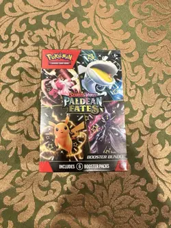 Pokemon TCG Scarlet And Violet Series Paldean Fates Booster Bundle Box Sealed - Image 1