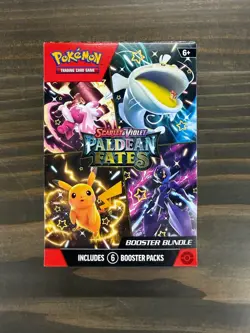 Pokemon x1 Paldean Fates (SV4.5) Booster Bundle Brand New Sealed 6 Packs! - Image 1