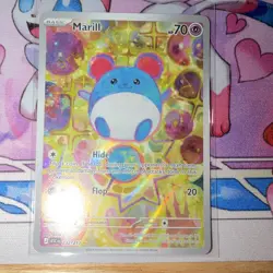 Nintendo Pokemon Marill Full Art Holo 232/217 ASCEN Basic HP 70 - Image 2