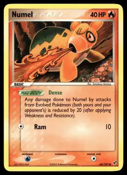 NUMEL - 68/107 Common Deoxys Pokemon LP - Image 1