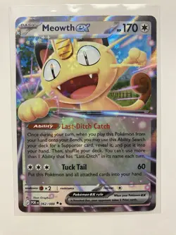 The Pokemon Company Meowth EX Perfect Order Holo Rare 062/088 - Image 1