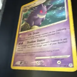 Nintendo Pokemon TCG Gengar 27/130 Diamond and Pearl Non-Holo Rare Eng 2007 - Image 2