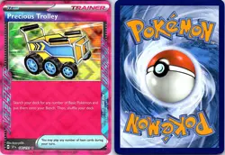 Precious Trolley 185/191 ACE SPEC Rare Surging Sparks Pokemon Near Mint - Image 1