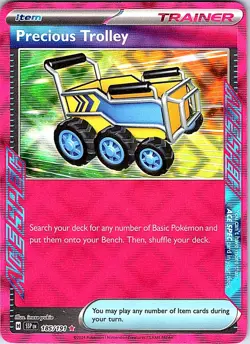 Precious Trolley 185/191 ACE SPEC Rare Surging Sparks Pokemon Near Mint - Image 2