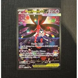 Pokemon Mega Floette EX Full Art Holo Rare CRI EN 117/086 250 HP English - Image 1