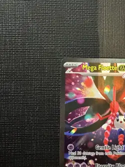 Pokemon Mega Floette EX Full Art Holo Rare CRI EN 117/086 250 HP English - Image 2