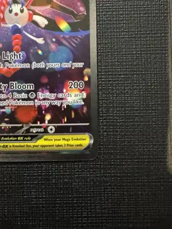 Pokemon Mega Floette EX Full Art Holo Rare CRI EN 117/086 250 HP English - Image 5