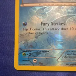 Pokemon TCG XY Phantom Forces Totodile 15/119 Reverse Holo 60HP Fury Strikes - Image 5