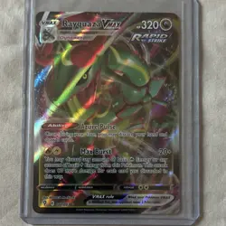 The Pokemon Company Rayquaza VMAX Evolving Skies Ultra Rare Holo 320 HP - Image 1