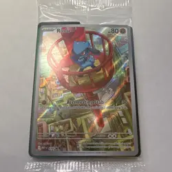 Pokemon Riolu 010 Me: Mega Evolution Promo Holo Basic 80 HP Accelerating Stab - Image 1