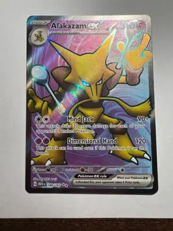Alakazam ex 188/165 Pokemon Sv: Scarlet & Violet 151 Holo pack Fresh Mint - Image 1