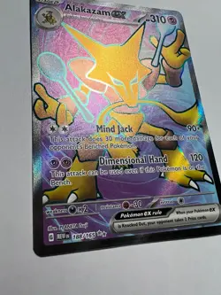 Alakazam ex 188/165 Pokemon Sv: Scarlet & Violet 151 Holo pack Fresh Mint - Image 2