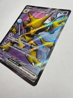 Alakazam ex 188/165 Pokemon Sv: Scarlet & Violet 151 Holo pack Fresh Mint - Image 3