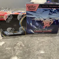 Pokemon Chaos Rising ME04 Booster Box & Elite Trainer Bundle Set of 2 New Sealed - Image 1