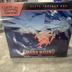 Pokemon Chaos Rising ME04 Booster Box & Elite Trainer Bundle Set of 2 New Sealed - Image 3