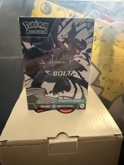 Pokemon Booster Bundle Box, Black Bolt, 6 Packs Factory Sealed New ! - Image 1