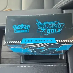 Pokemon TCG Scarlet & Violet Black Bolt Elite Trainer Box English 2025 Thundurus - Image 3