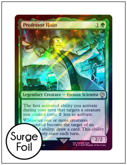 1x Professor Hojo, Surge Foil, Final Fantasy, Magic MTG NM - Image 1