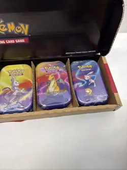 Pokemon TCG: Kanto Power Mini Tins Box SPANISH 5 tins XY Evolutions Sun & Moon - Image 3
