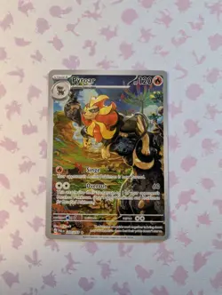 Pyroar 200/193 Sv02 Paldea Evolved Art Rare Holo Pokemon TCG - Image 1