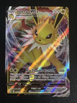 Jolteon VMAX 051/203 Pokemon Evolving Skies Ultra Rare Holo NM - Image 1